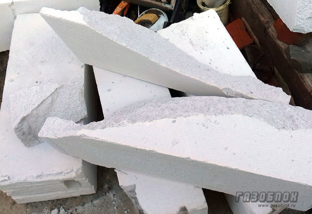 Как использовать бой и брак газобетона по ГОСТу фото к статье