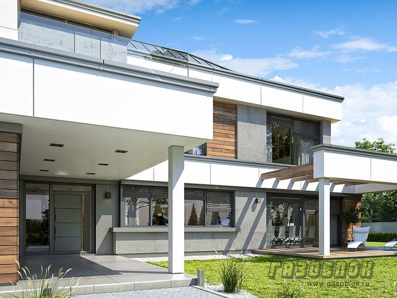 Проект дома из газобетона с гаражом ГД-465м готовый – площадь 465/186 м2, фото 5