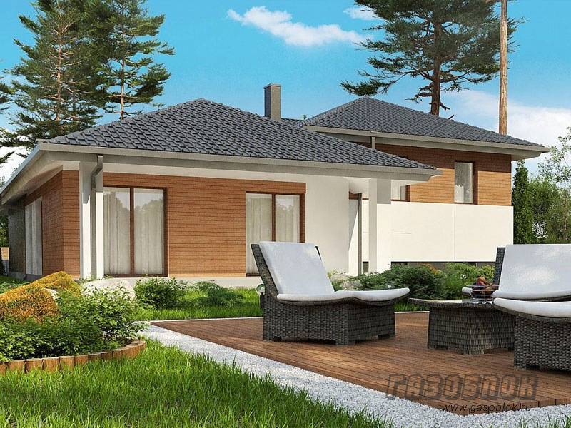 Проект дома из газобетона с гаражом ГД-200м готовый – площадь 200/131 м2, фото 6