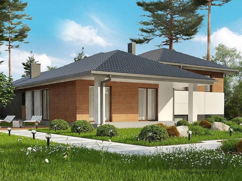 Проект дома из газобетона с гаражом ГД-200м готовый – площадь 200/131 м2, фото 2