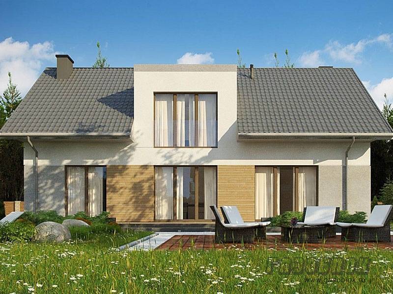 Проект дома из газобетона с гаражом ГД-239м готовый – площадь 239/120 м2, фото 5