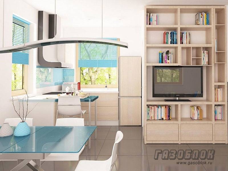 Проект мансардного дома из газобетона ГД-91м готовый – площадь 91/66 м2, фото 3