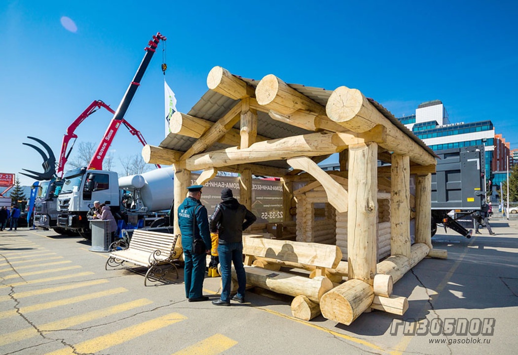 Байкальский газобетон на строительной неделе, фото к новости