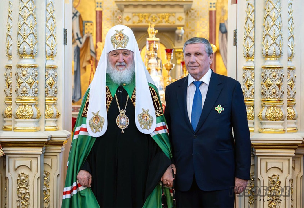 Патриарх Кирилл наградил Виктора Бударина, фото к новости
