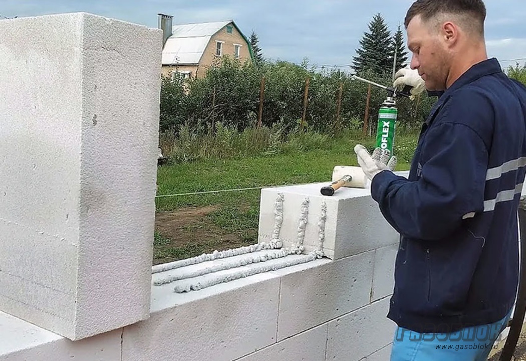 ДСК ГРАС: Хороша ли кладка газобетона на пену, фото к новости