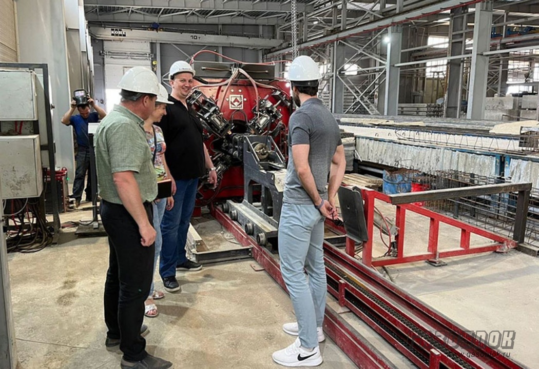 Завод Betonium посетили коллеги из Владивостока, фото к новости