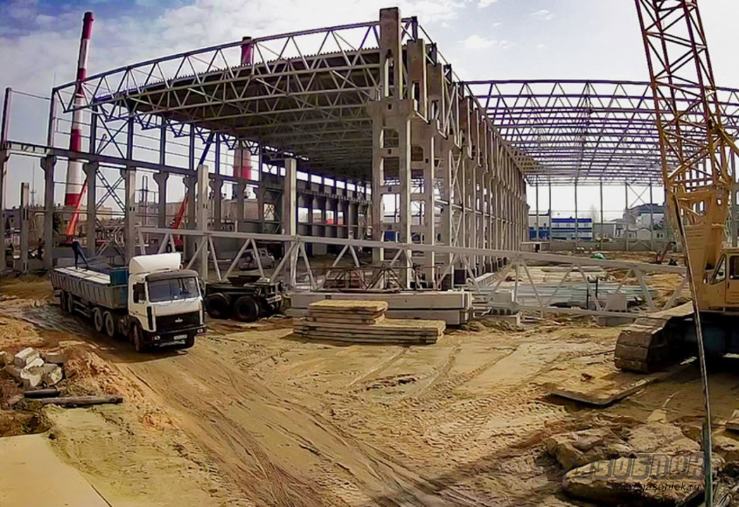 Как идёт строительство нового цеха Betonium, фото к новости