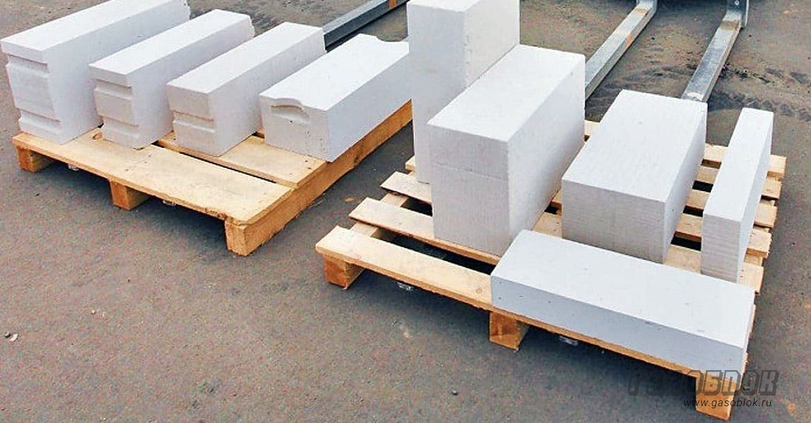 Паллета для перевозки газобетона фото
