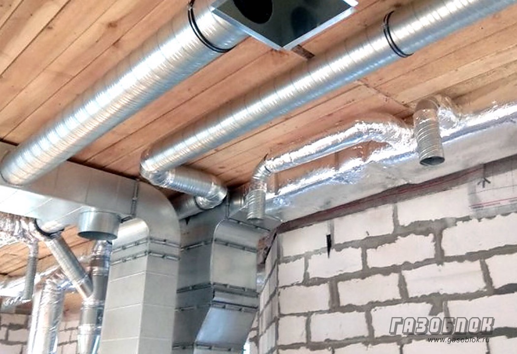 Делаем правильную вентиляцию в доме из газобетона фото к статье
