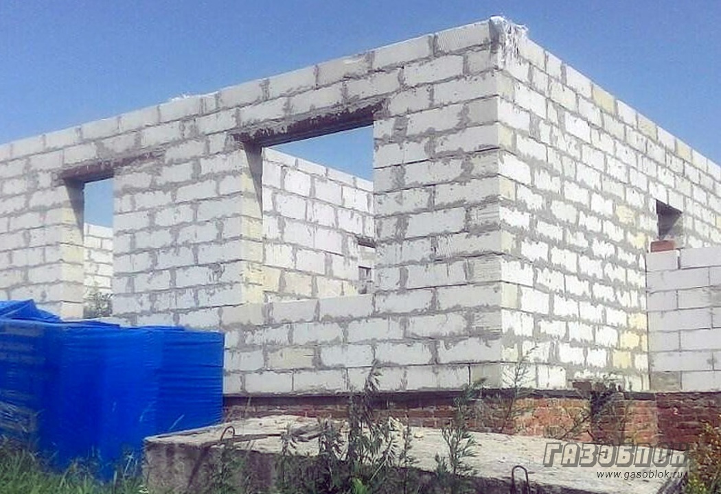 Наружная отделка стен из газобетона «АэроБел» фото к статье