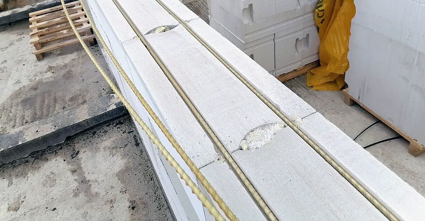 Стеклопластиковая композитная арматура для стен из газобетона