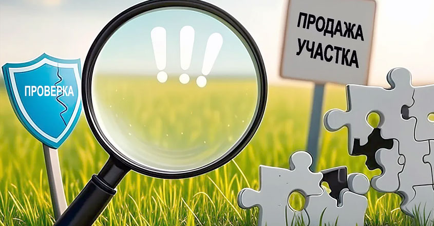 Проверка кадастрового номера продаваемого участка