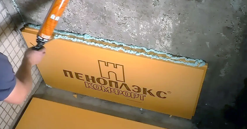 Способы крепления утеплителя пеноплекс к стене дома